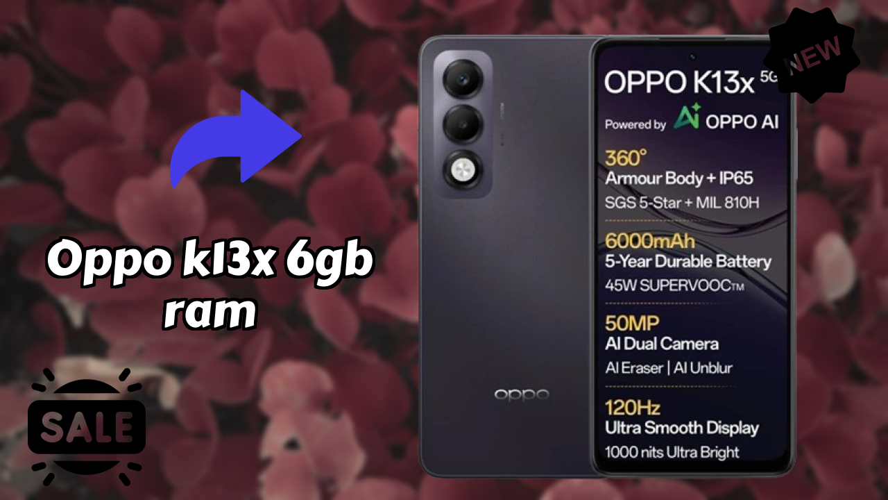 OPPO K13x 6GB RAM Camera Test: 8 MP Front Camera Selfie Quality