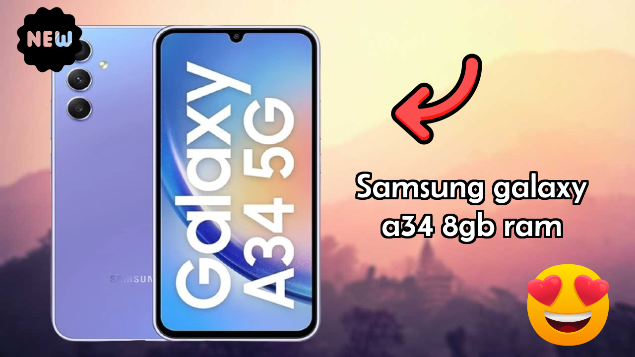 Samsung Galaxy A34 8GB RAM Performance: 8 GB RAM Gaming Tested