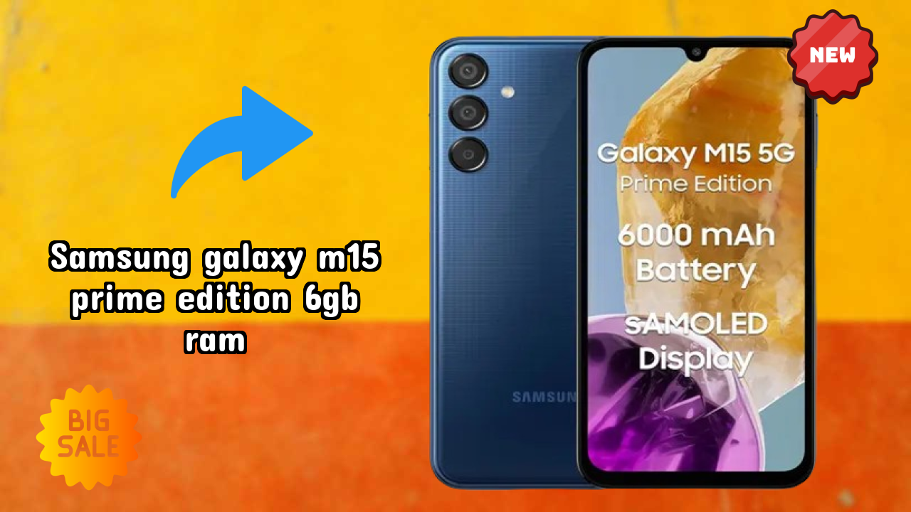 Samsung Galaxy M15 Prime Edition 6GB RAM Review: 6 GB RAM Gaming Performance