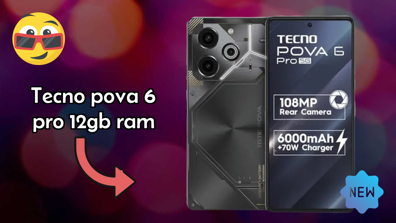 Tecno Pova 6 Pro 12GB RAM Performance: 12 GB RAM Multitasking